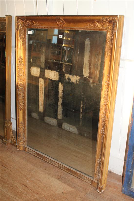 Large gilt mirror